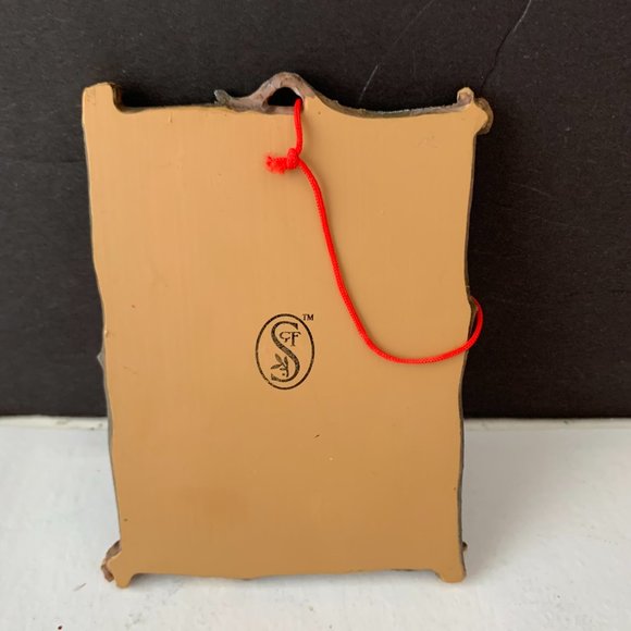 VINTAGE SCF  MISSING FISHERMAN AND DOG REWARDS FOR DOG ORNAMENT - Picture 2 of 3